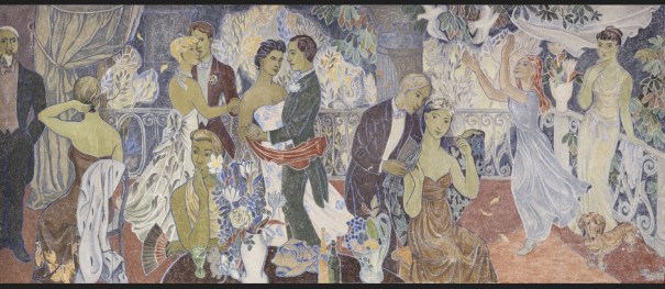 Tove Jansson: Party in the City, 1947. Helsinki Art Museum / Arbis. Photo: Finnish National Gallery / Yehia Eweis. © Tove Jansson’s estate