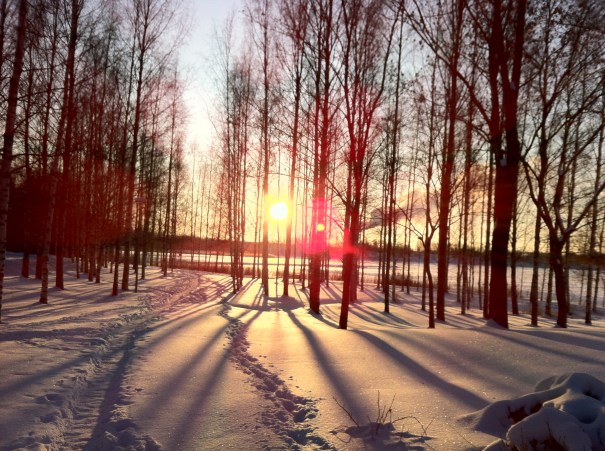 winter sun mikkeli 2012